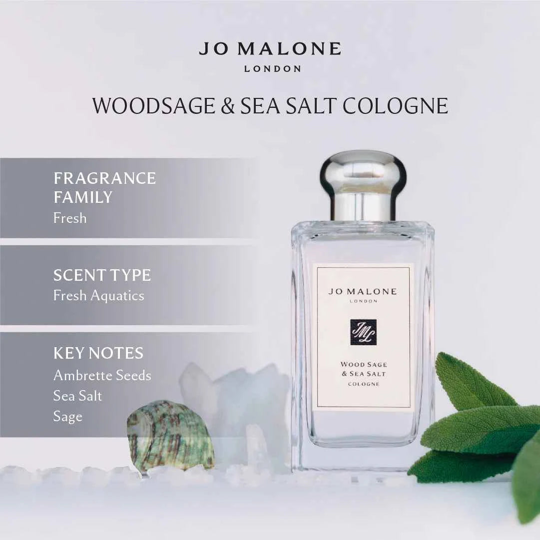 Jo Malone Wood Sage & Sea Salt Cologne 100ml