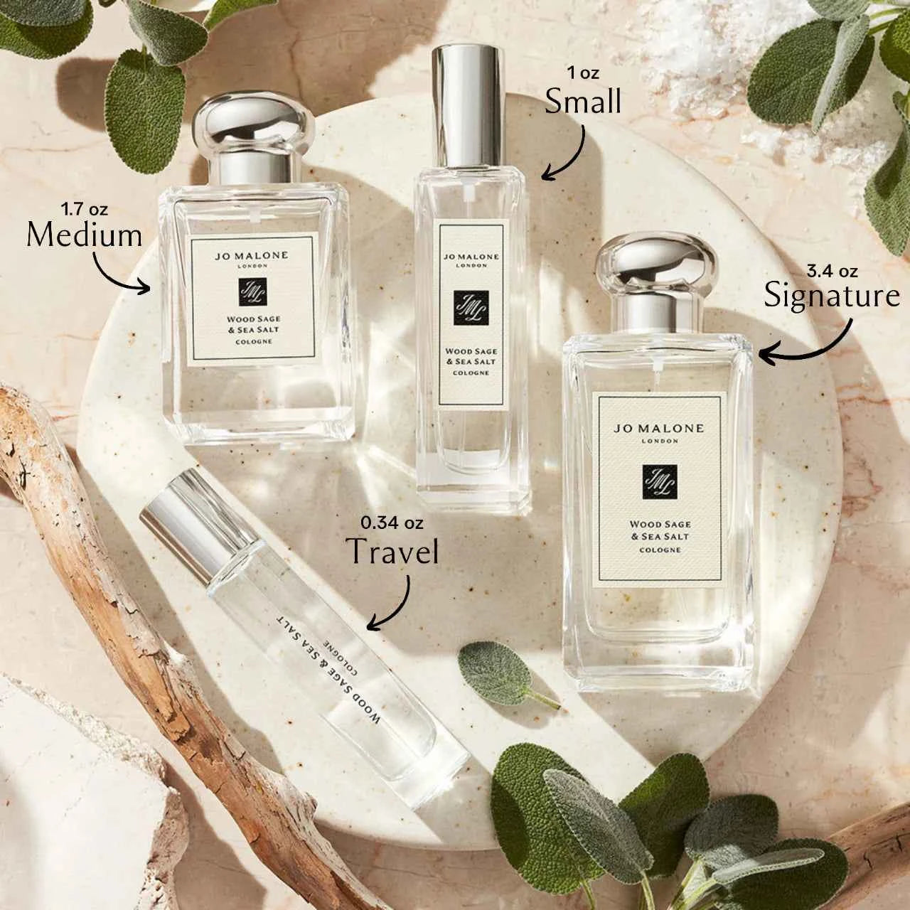 Jo Malone Wood Sage & Sea Salt Cologne 100ml