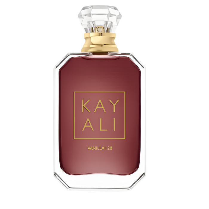 Luxury perfume for women bottle with 'KAY ALI' branding 